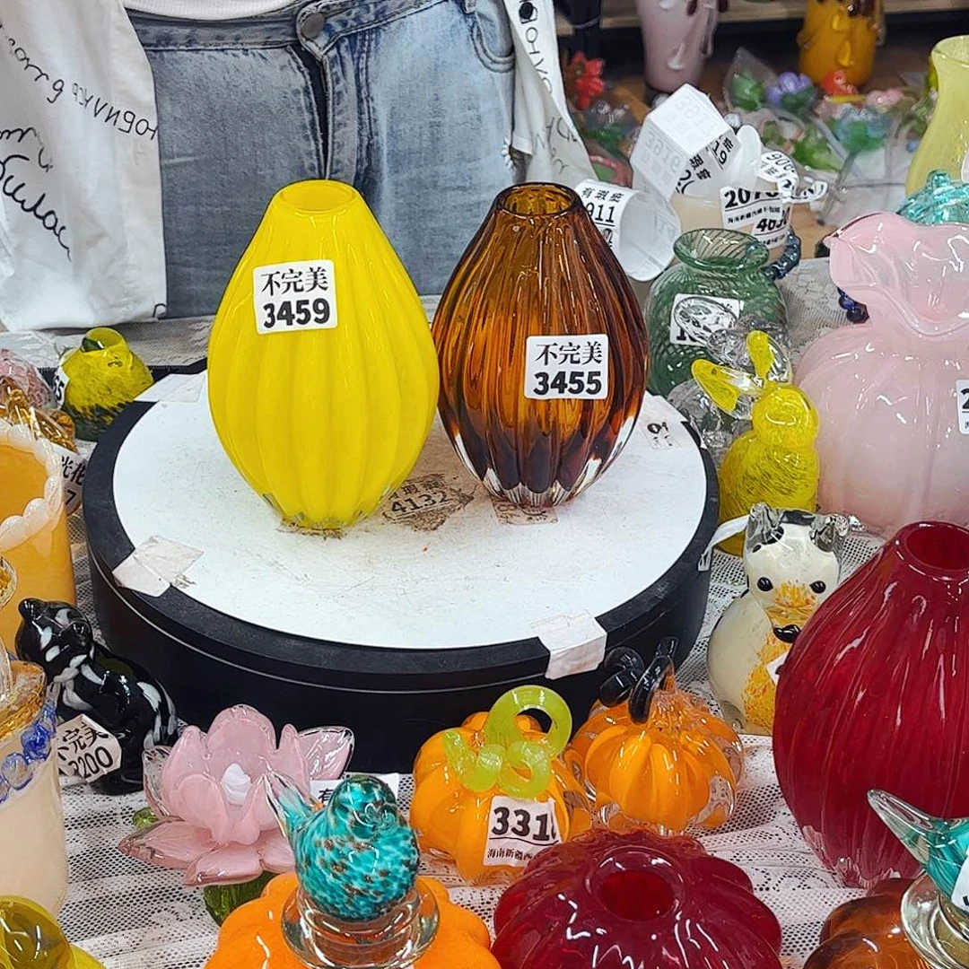 3459和3455 家悦琉璃工艺品不完美