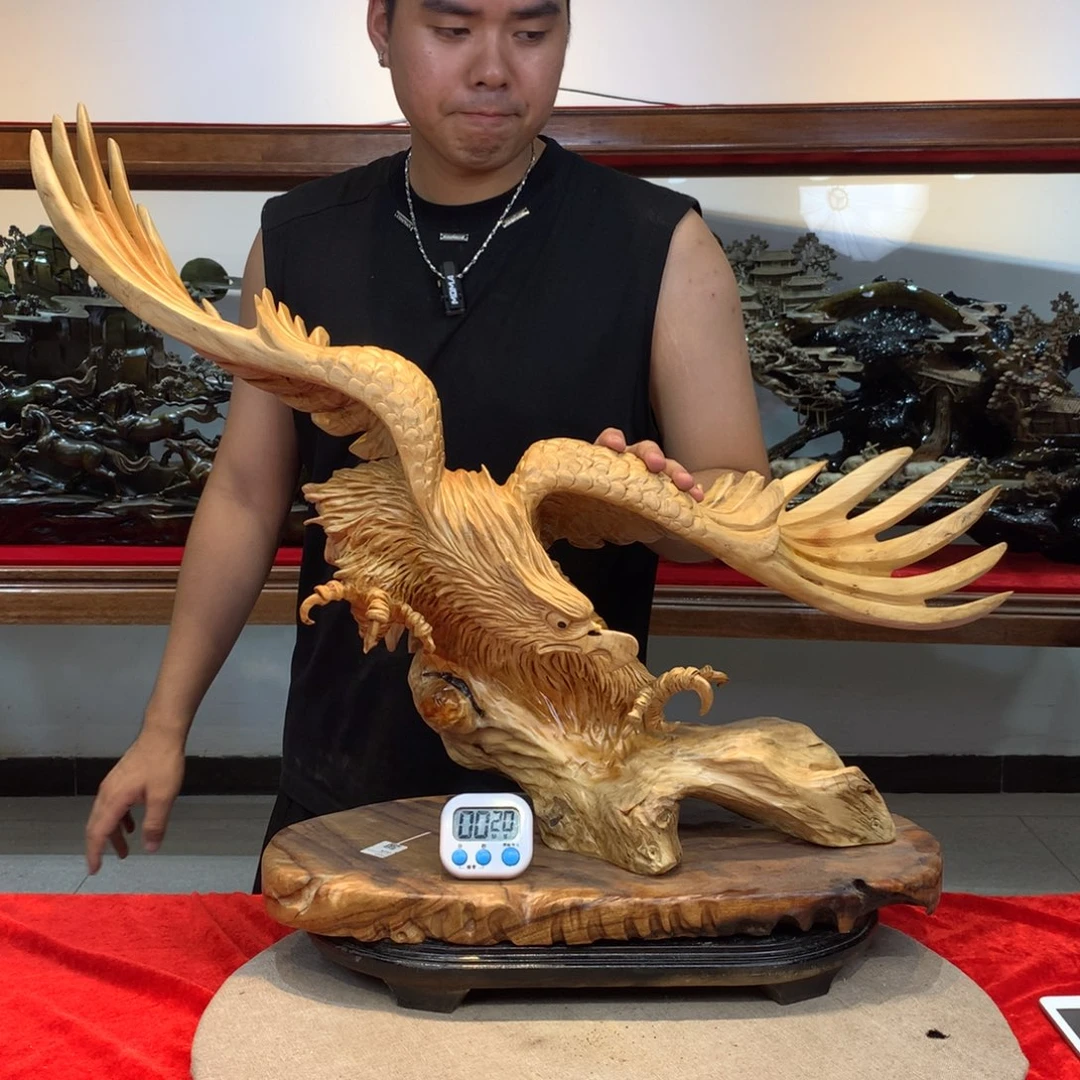 瑞***业木工艺品摆件不包邮