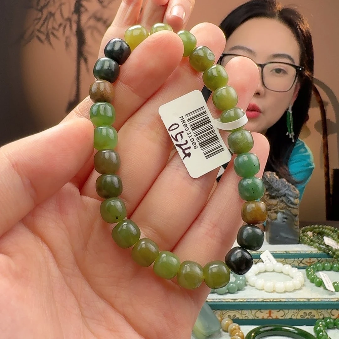 和田玉手串未镶嵌