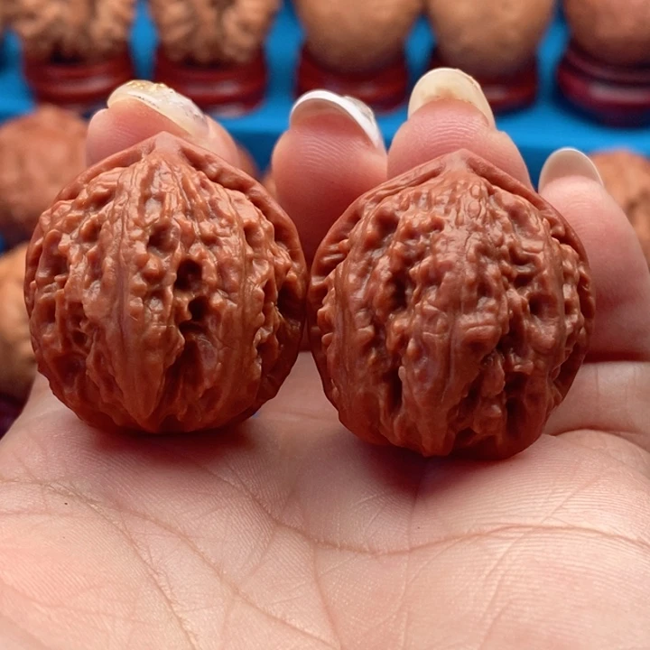 核桃精品文玩核桃手捻金刚石