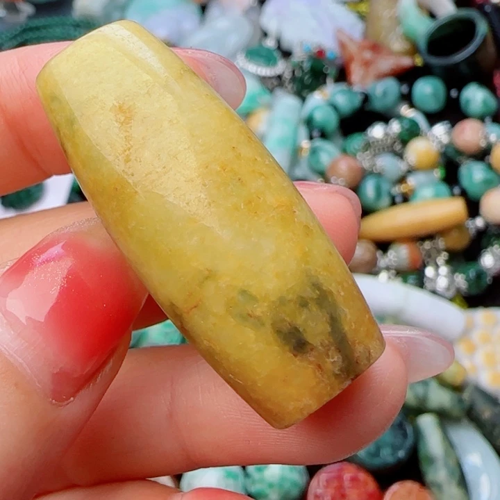 翡翠未镶嵌颈饰天然A货46