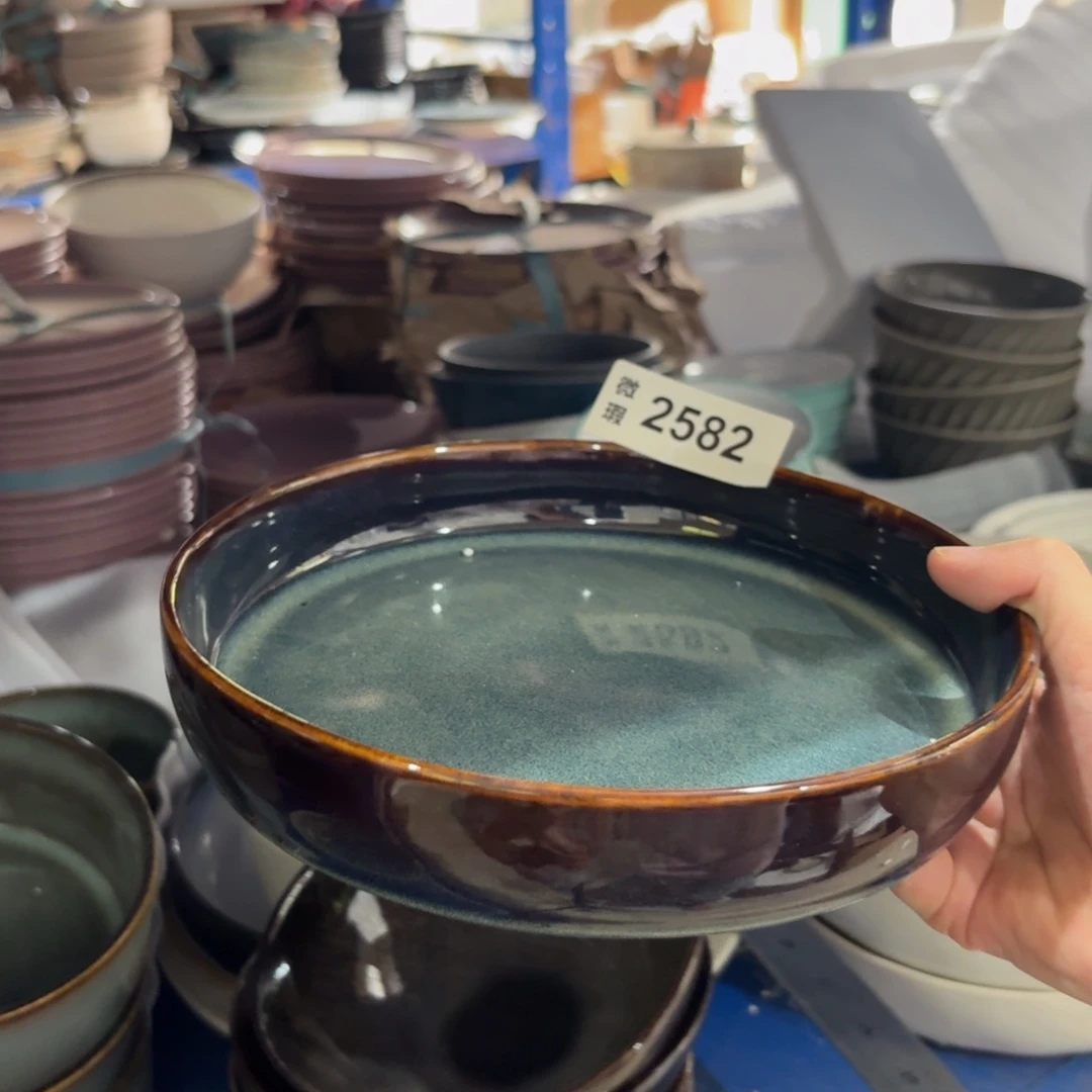 陶瓷2582 微瑕陶瓷餐具1个