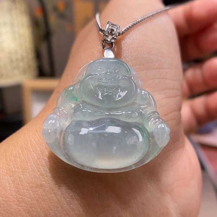 【闪购商品】颈饰银S925镶嵌翡翠15