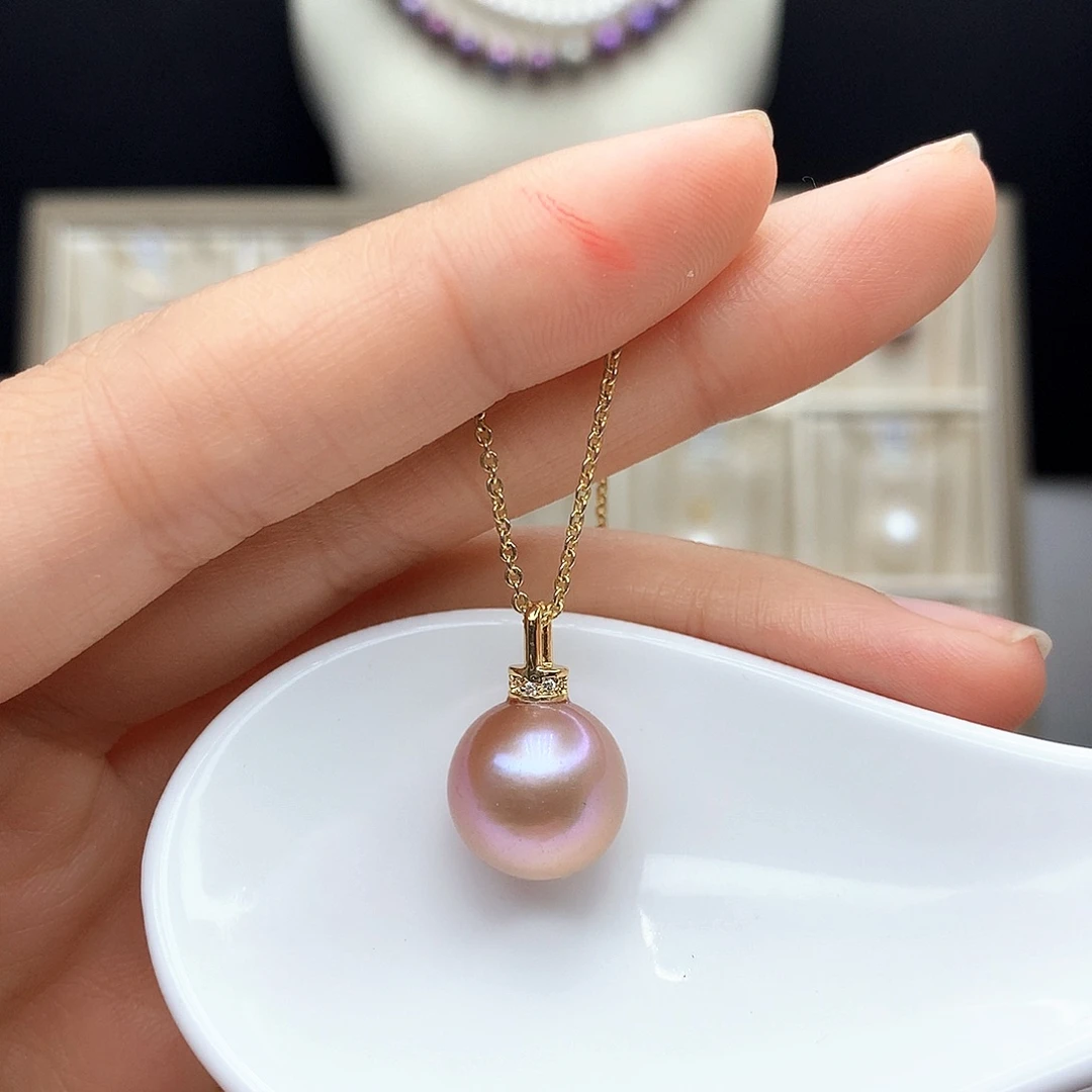 淡水珍珠合金颈饰
