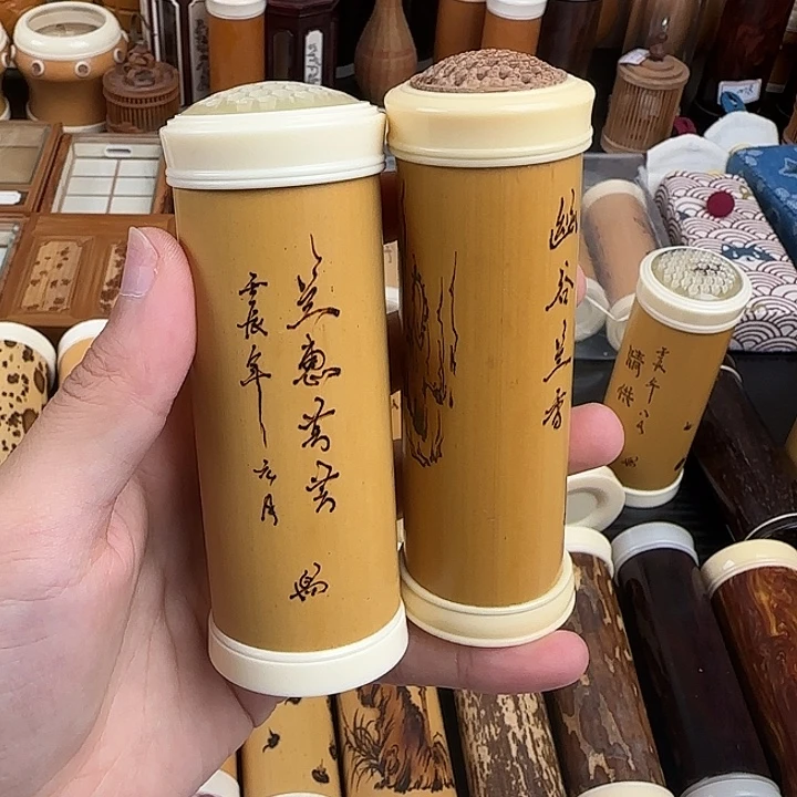 络画竹蛉筒牛角萌新黄杨木萌新任选一根