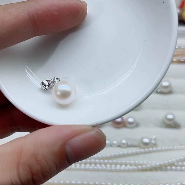 淡水珍珠手绳银S925镶嵌