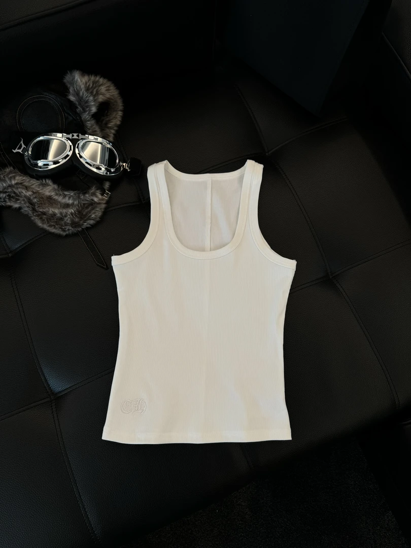 Rebornmoi【vivi老板娘】重工高弹刺绣背心女款BX340