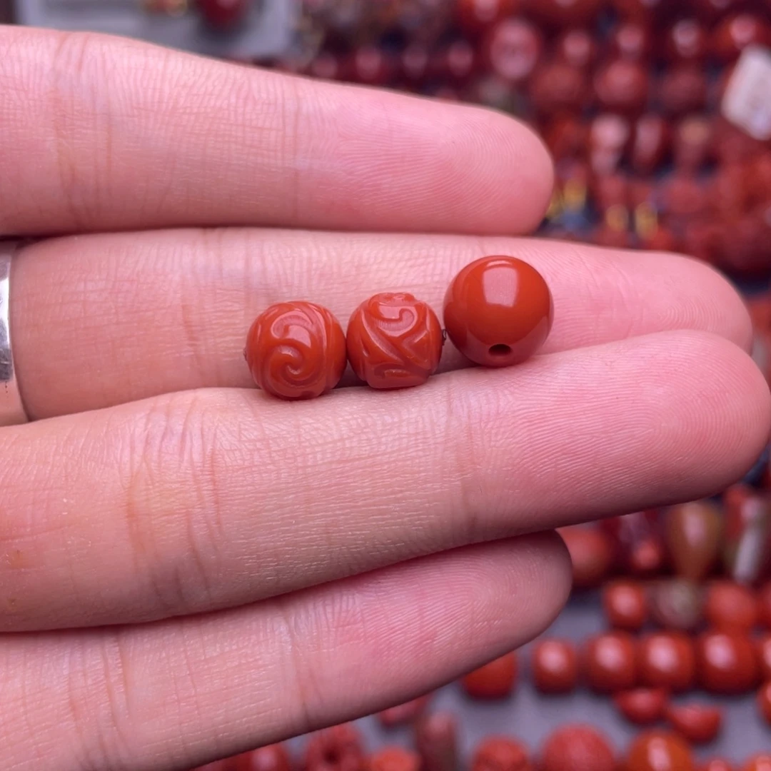 一***）南红玛瑙未镶嵌配饰130/100