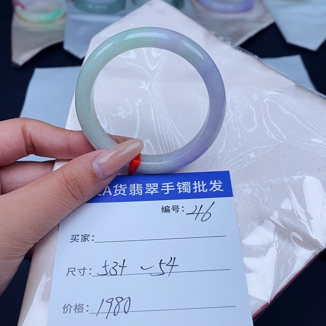 翡翠未镶嵌手镯百元手镯默认瑕疵