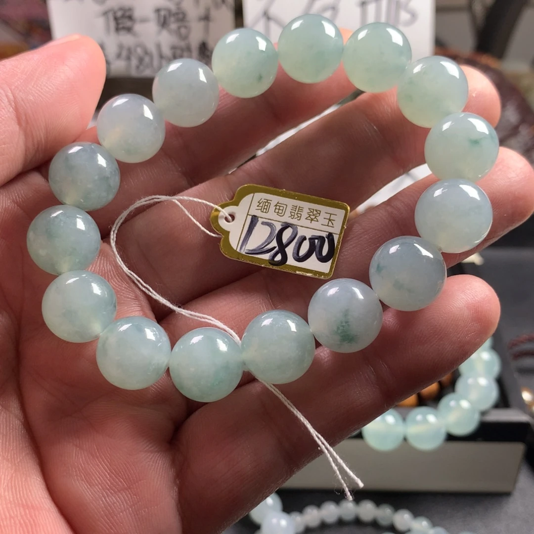 定制翡翠未镶嵌卡13 16颗