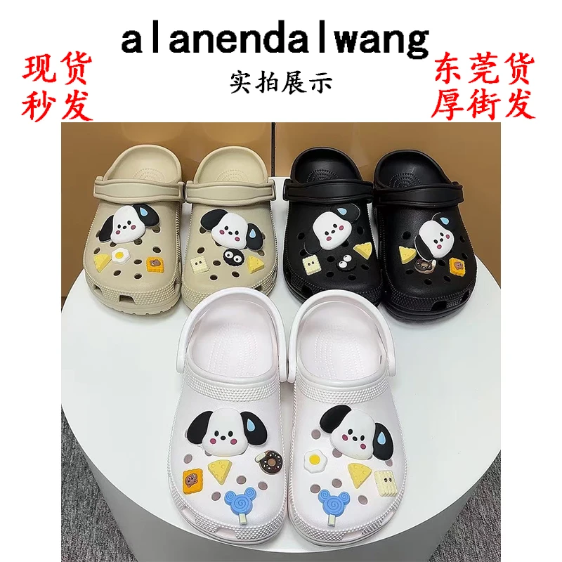 【老周手工女鞋】“明星”系列新款春夏轻便舒适百搭防滑洞洞鞋外穿