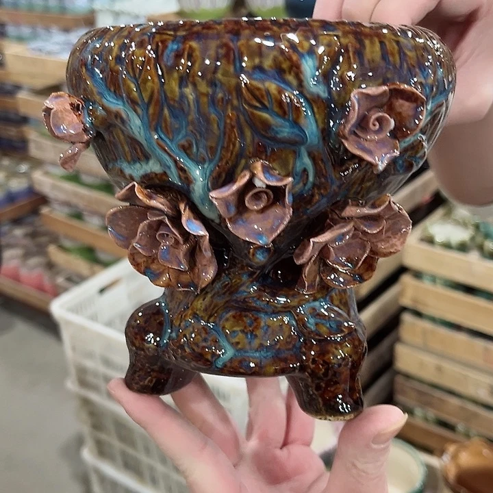 陶瓷陶瓷多肉植物花盆