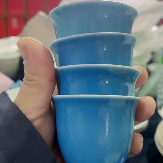 摆件陶景德镇瓷器精品杯