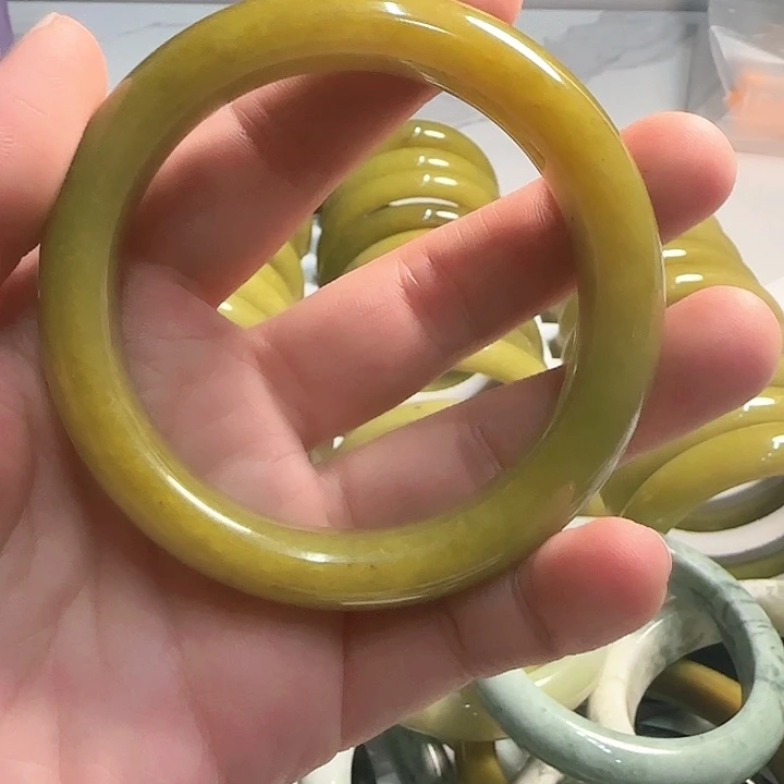 蛇纹石玉合金手镯