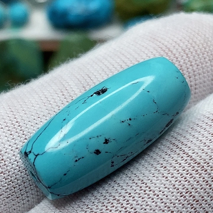 绿松石未镶嵌天然原矿 地大质检