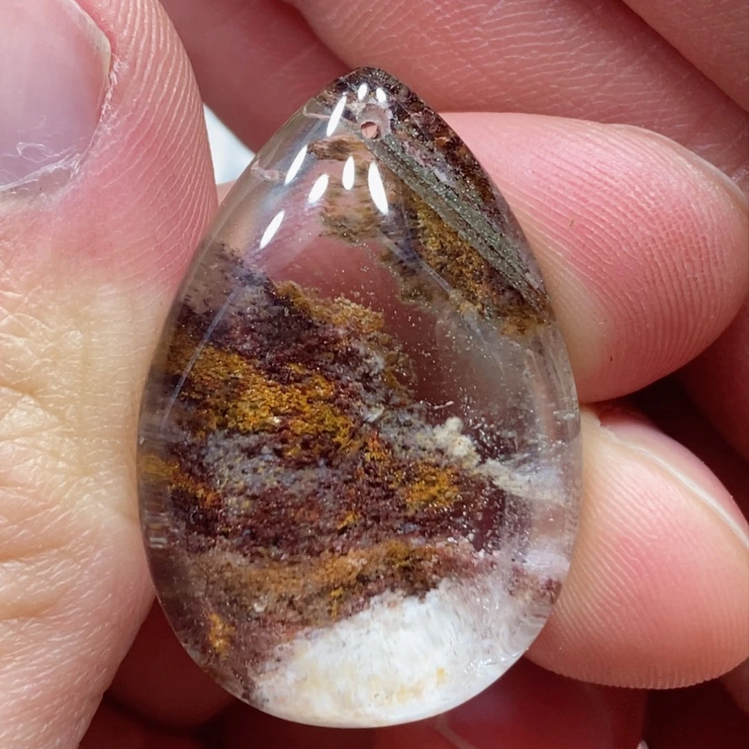 水晶吊坠(不含链)未镶嵌