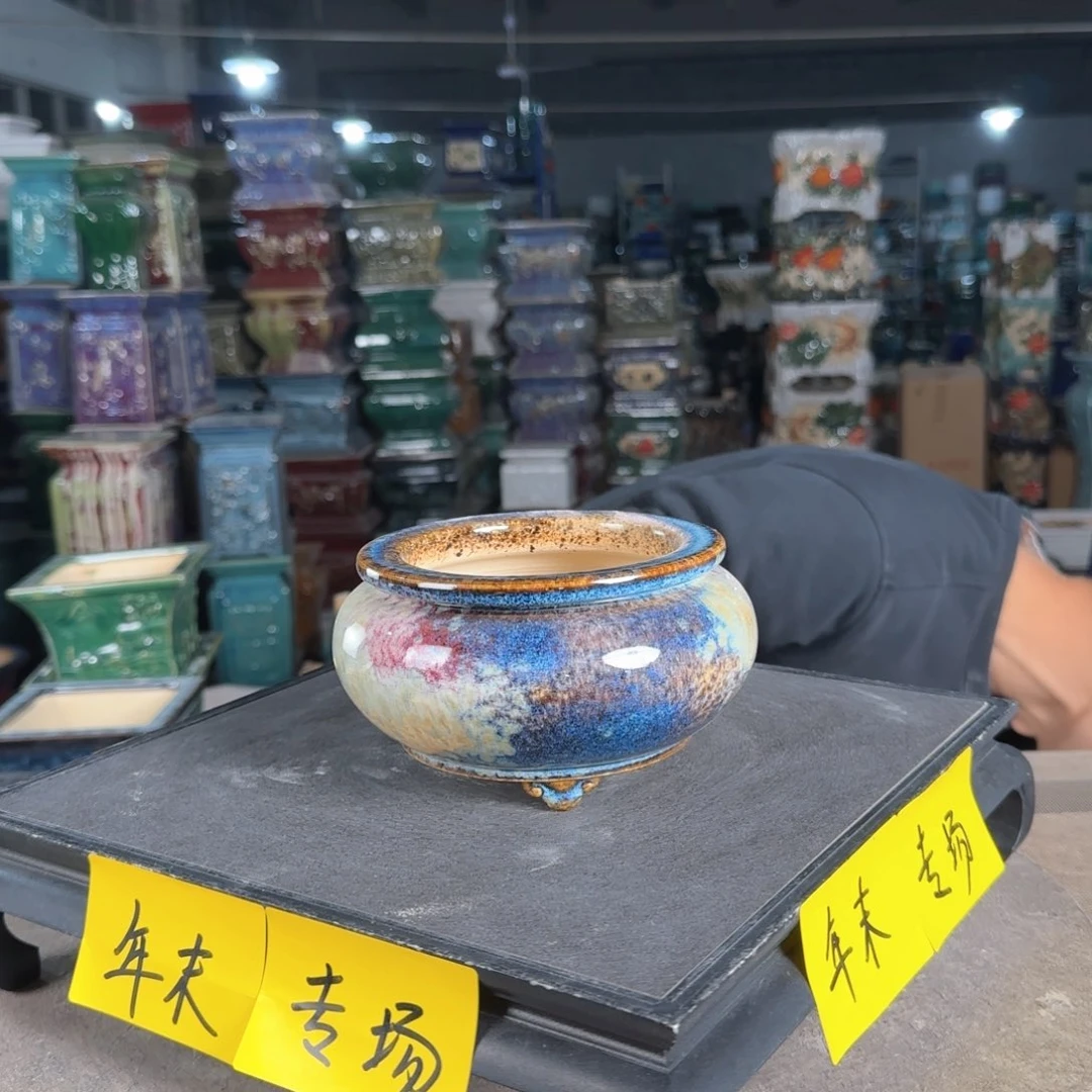 一风堂石湾花盆。