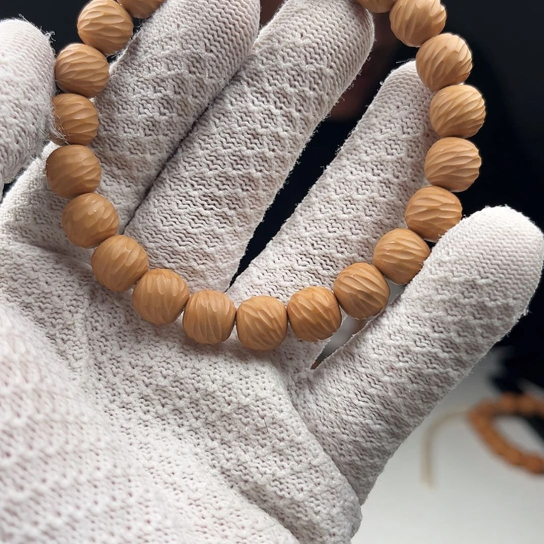 手串猴头核桃云锦反油