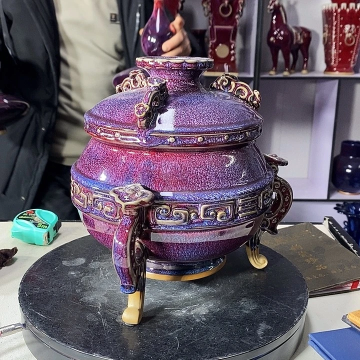 瓷片中国神垕精品钧瓷