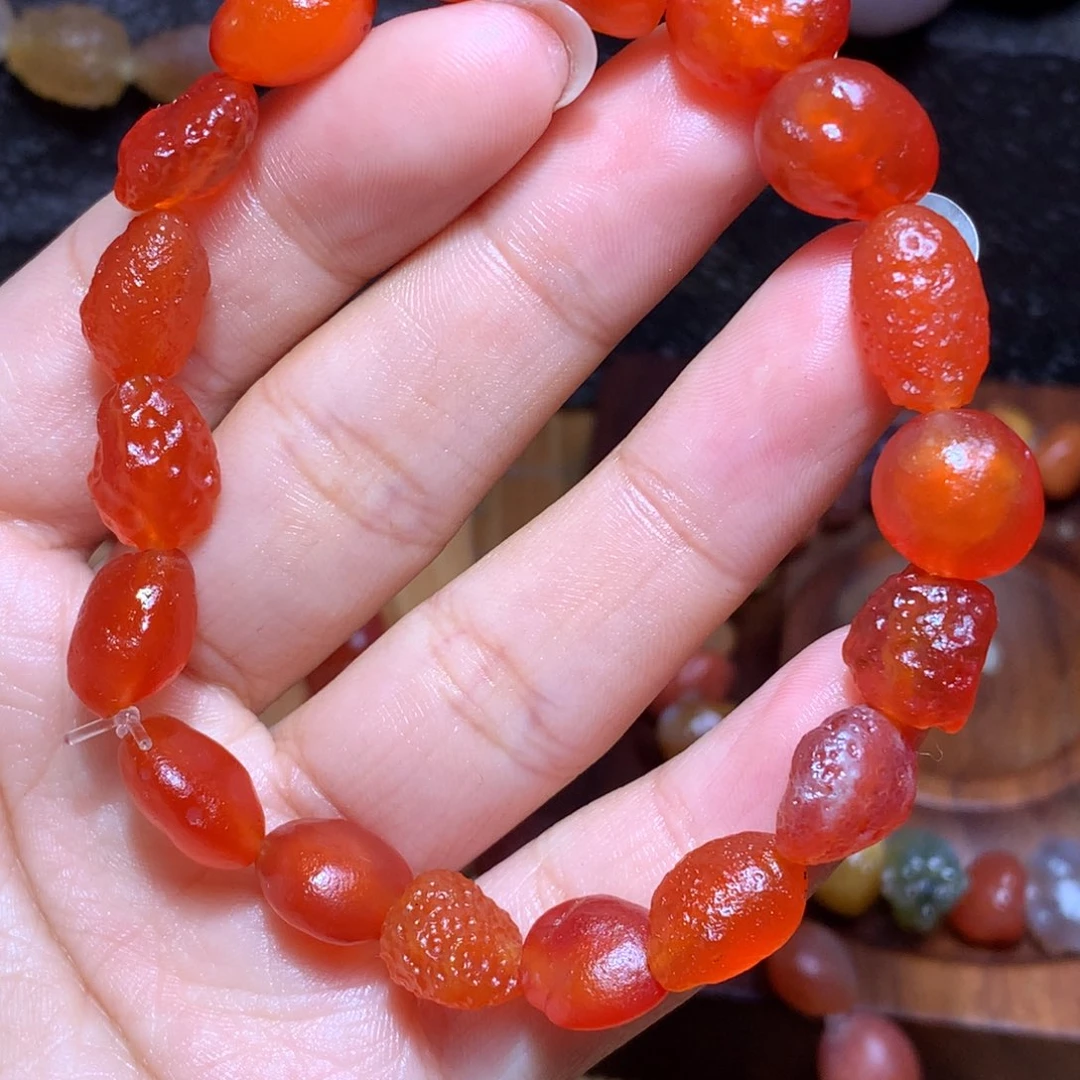 未镶嵌玛瑙/玉髓珠宝半成品