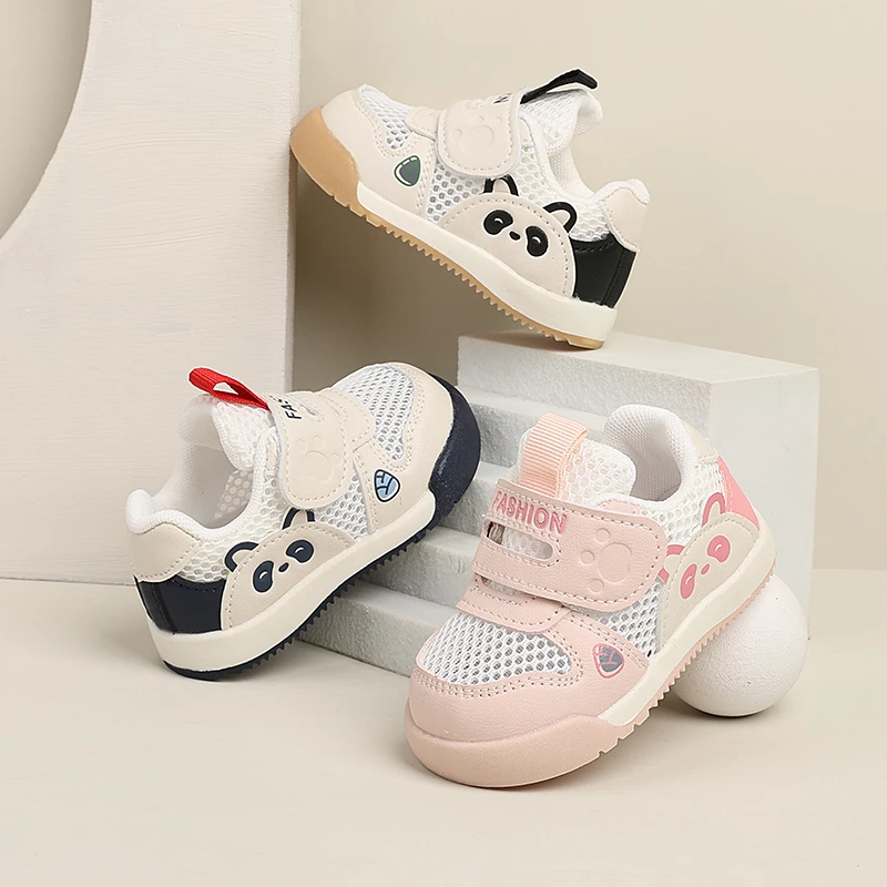 夏季男童0-2岁1婴幼儿新款软底镂空透气防滑学步鞋女宝宝春秋运动