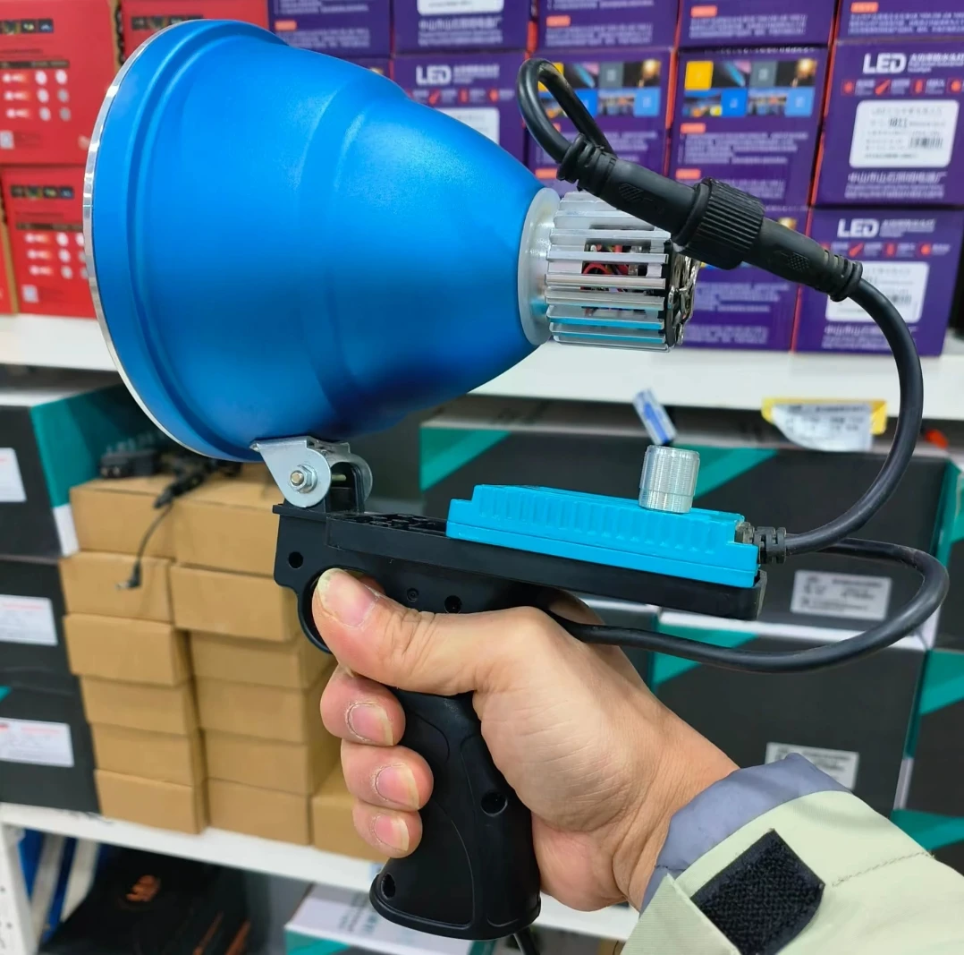 36核黄光手把灯  宽电压12--80伏电瓶通用