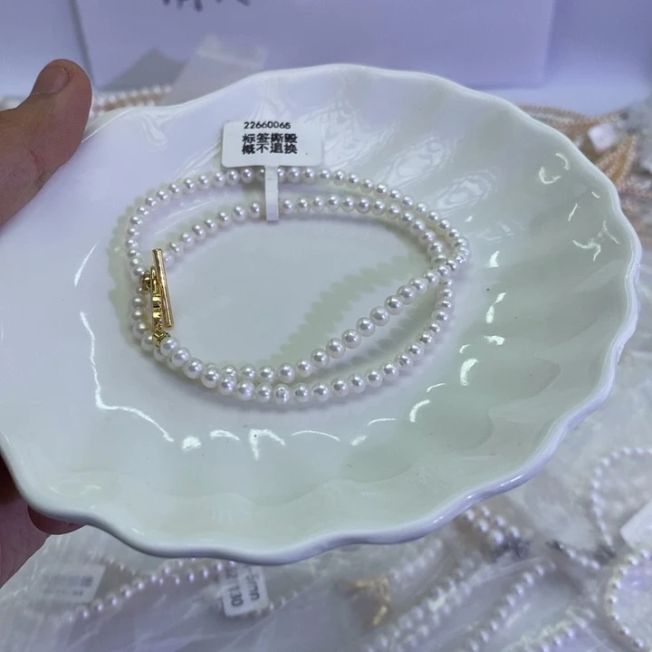 未镶嵌颈饰淡水珍珠