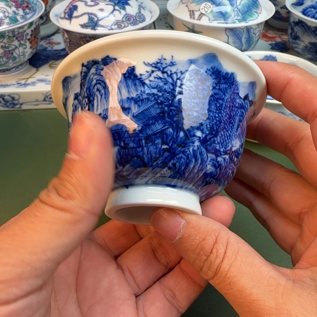 陶纯手工纯手绘茶具255