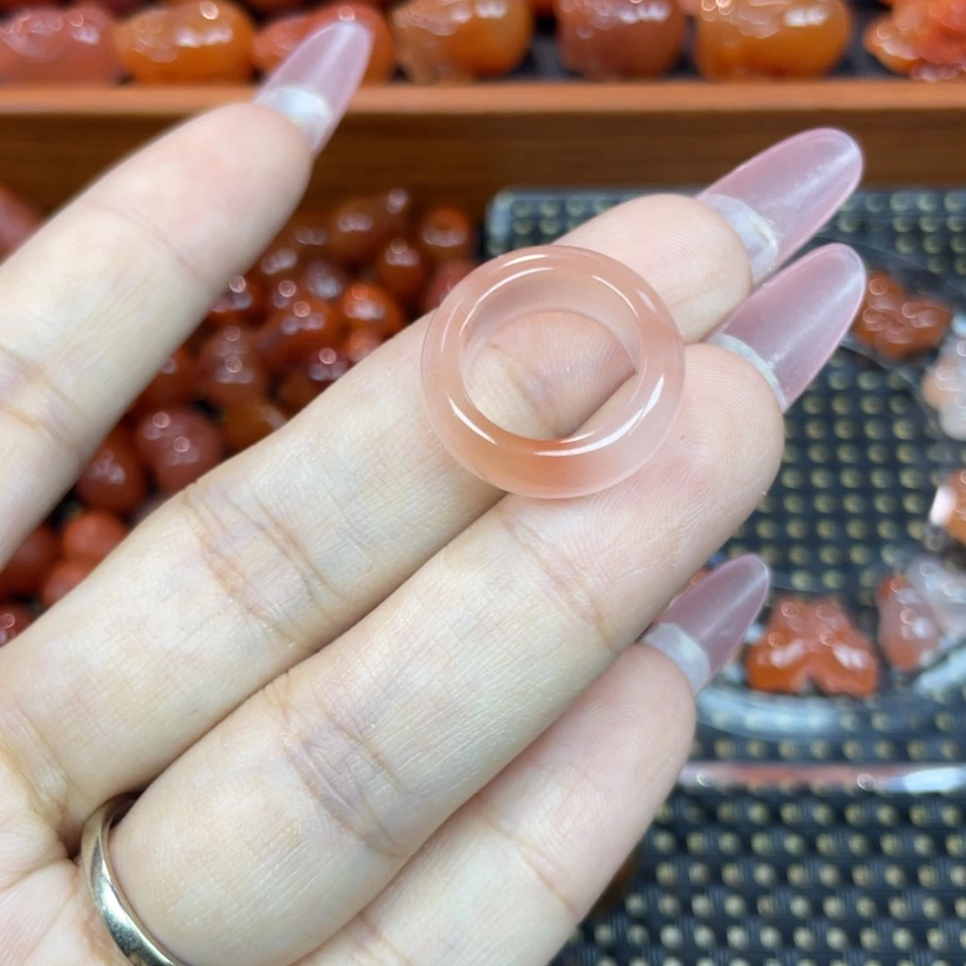南红玛瑙未镶嵌颈饰跑环