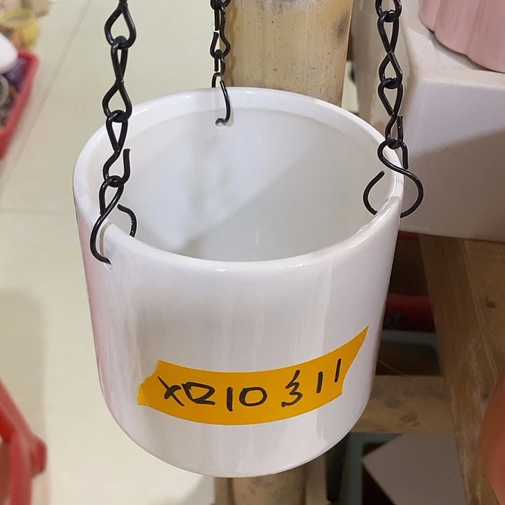 摆件陶盆有孔 瑕疵介意勿拍