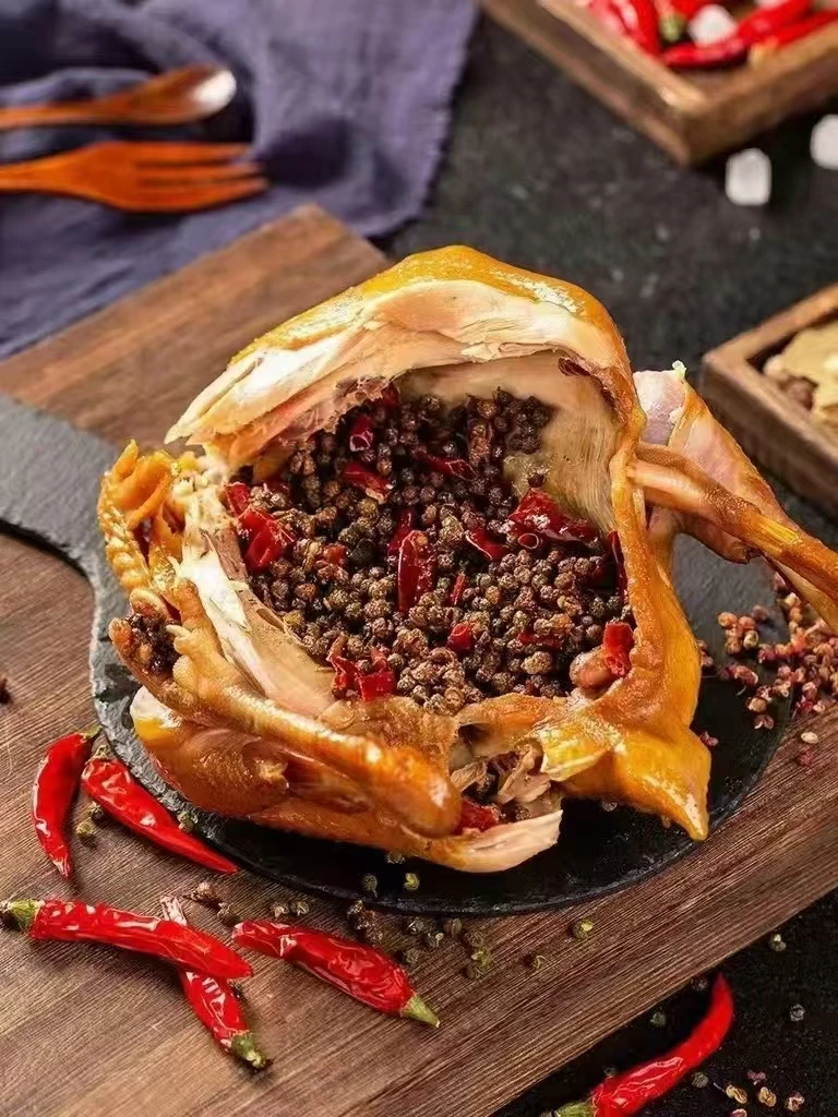 【疆满佳】回民麻椒鸡1只 新疆特色鲜香麻辣过瘾 全疆京东包邮 土鸡