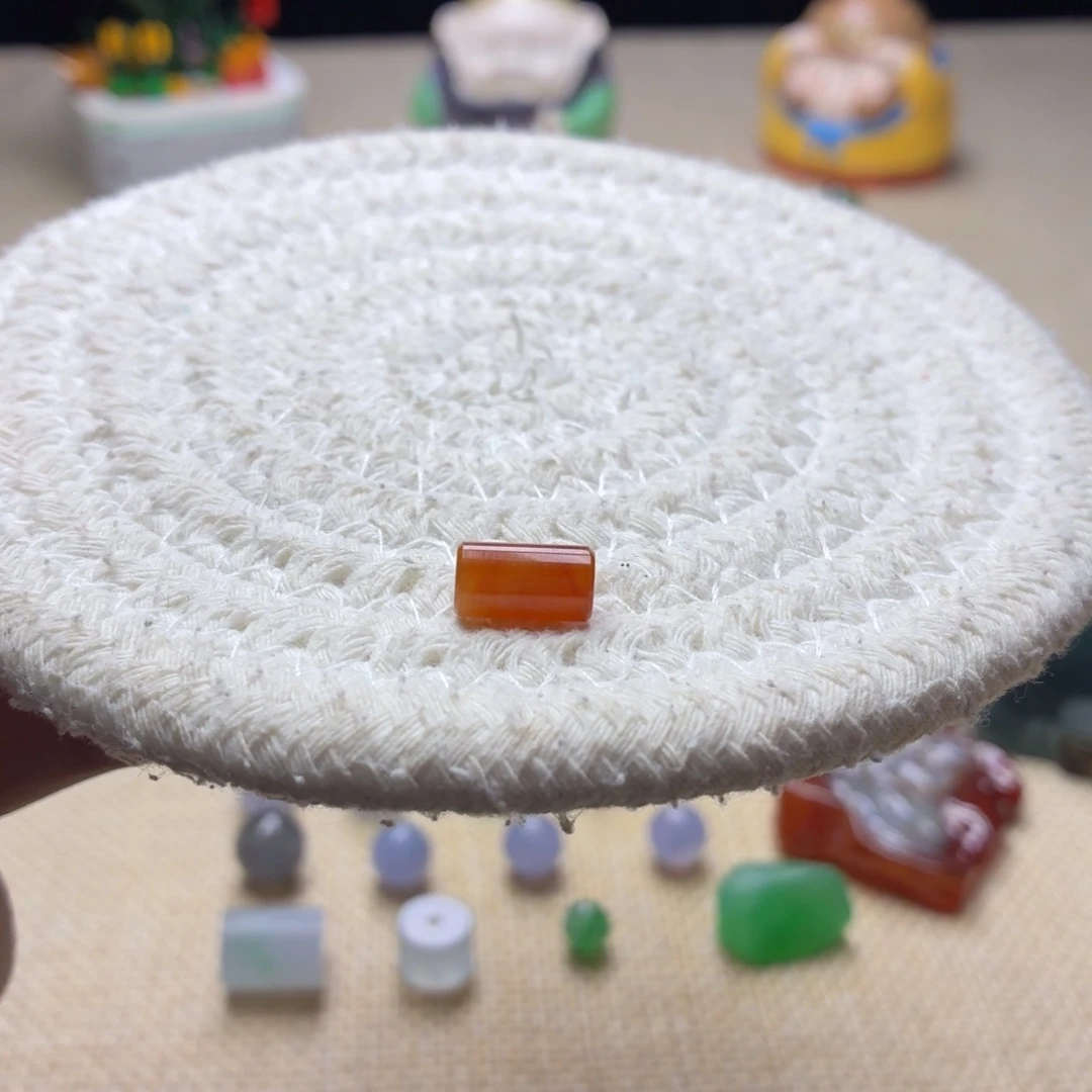 翡翠未镶嵌手链5.6/10.1满色桶珠