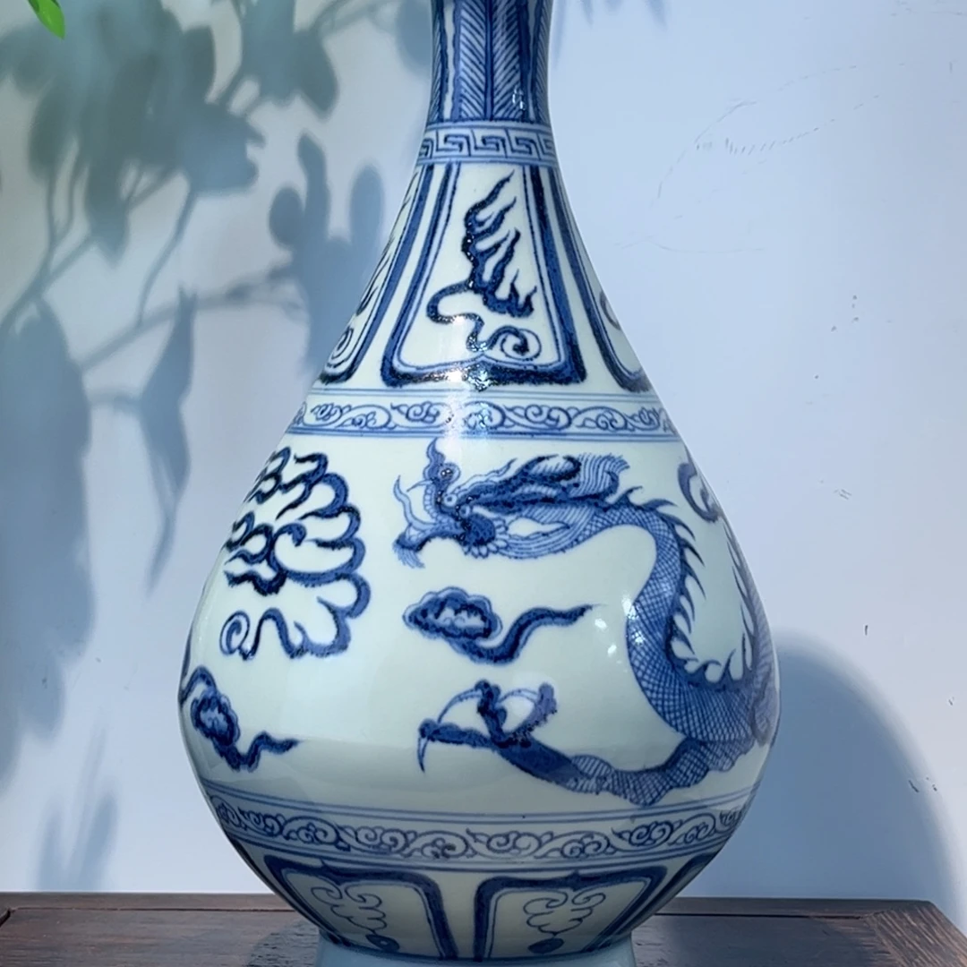 天***和摆件瓷器工艺品摆件青花