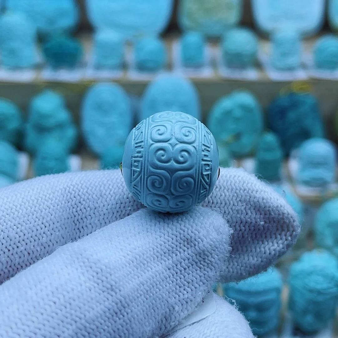 未镶嵌南红玛瑙珠宝奇石18mm