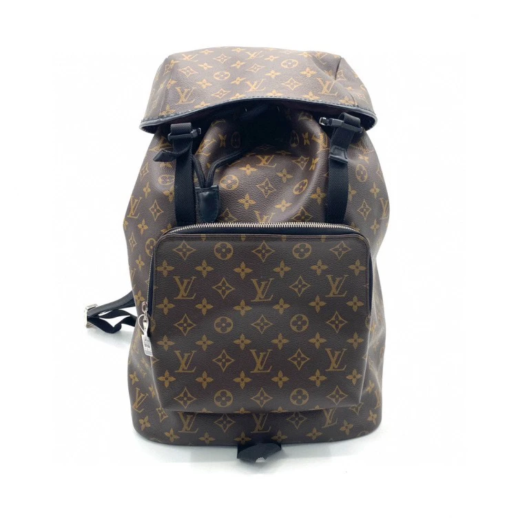 95新 LouisVuitton/路易威登 98新棕老花双扣双肩包 尺寸30/40