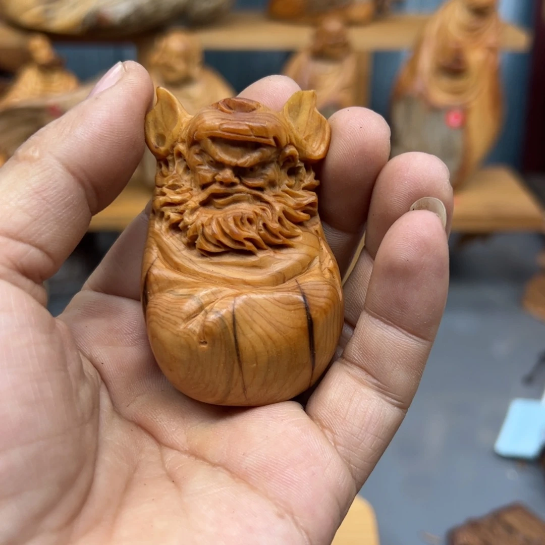 ****木崖柏木摆件手把件