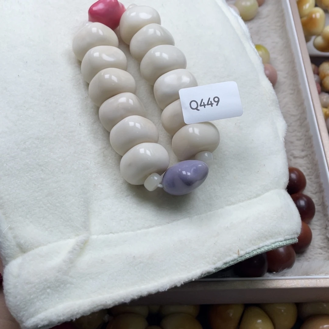 h***y吊坠菩提根/象牙果Q449牙果方块23mm一串通货