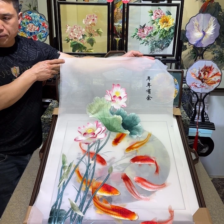 刺绣刺绣工艺精湛