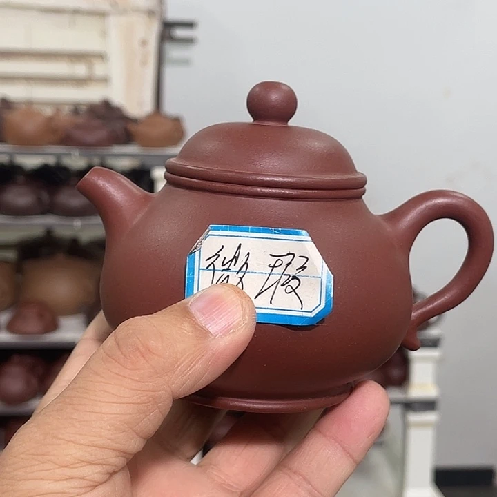 紫砂茶壶台西底槽清潘壶220cc