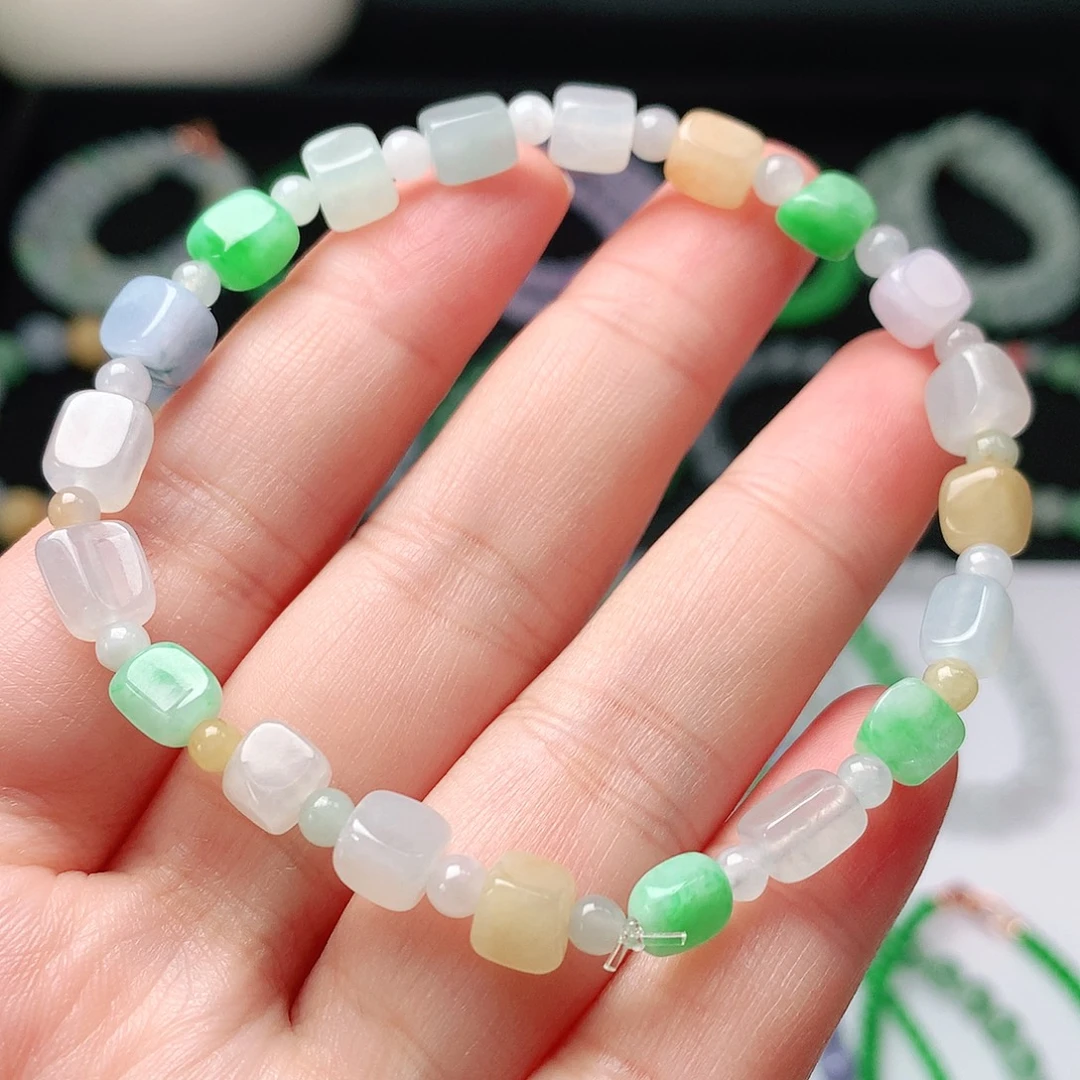 翡翠未镶嵌手链翡翠