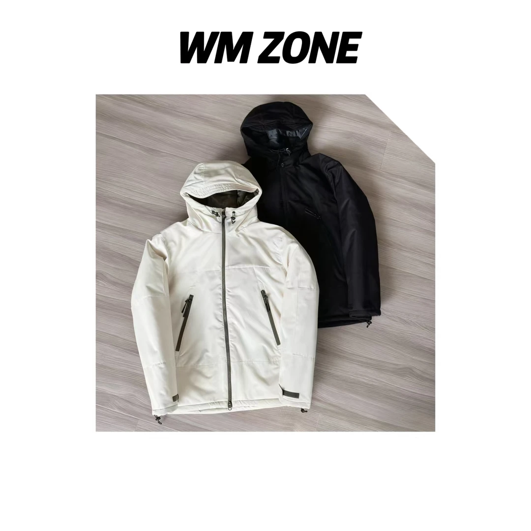 WM  4-4-4075  双色男士户外双拉链保暖夹克