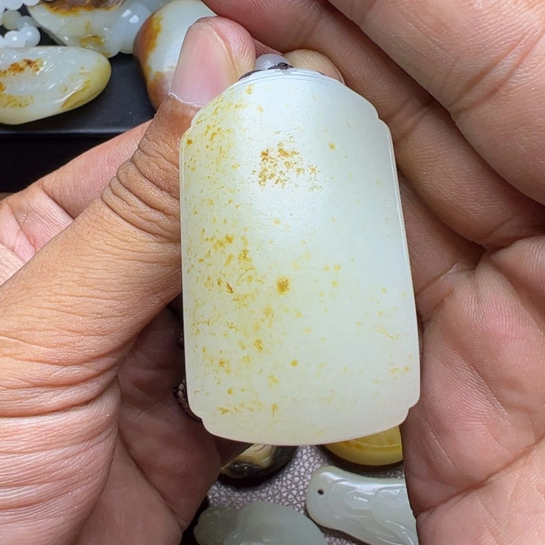 吊坠(不含链)未镶嵌和田玉霄***宙