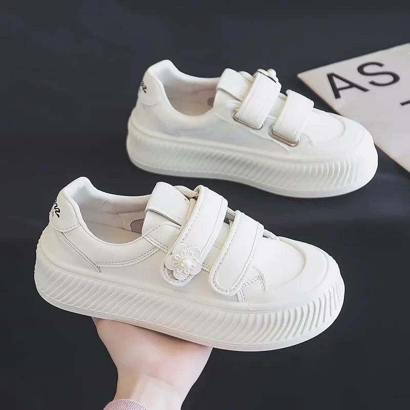 秋冬皮面百搭学生板鞋小白鞋S6097009/7009