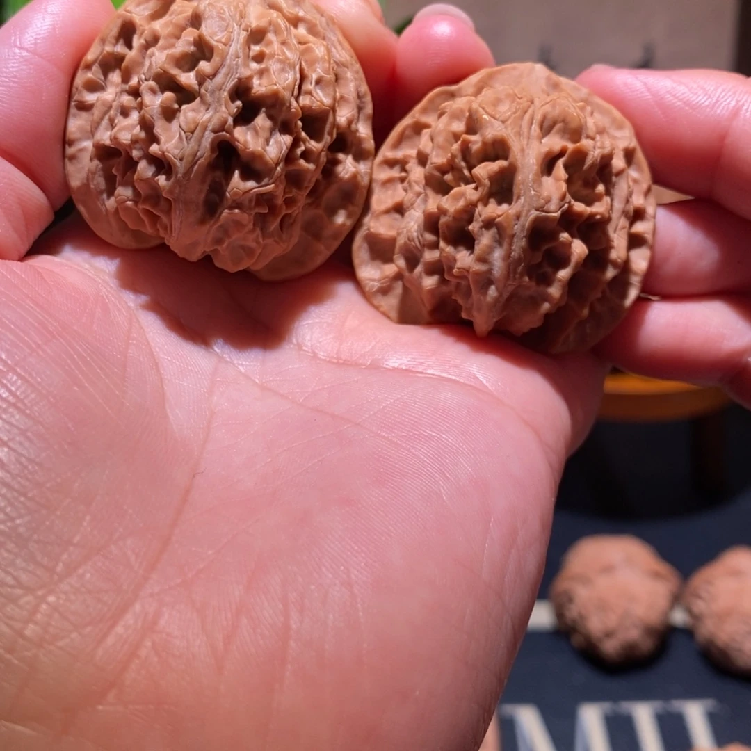 文玩核桃把件苹果39