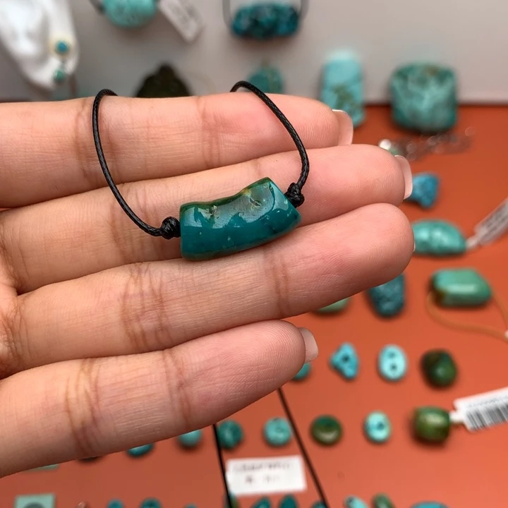 K***o未镶嵌绿松石珠宝奇石