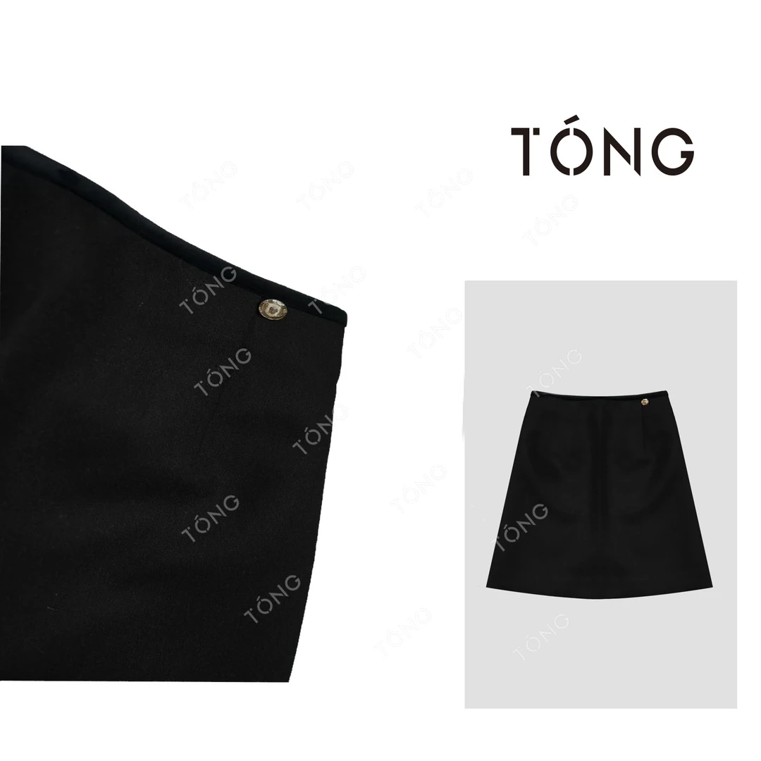 【甜美】早秋显瘦轻奢款羊毛时尚半裙 GQ015