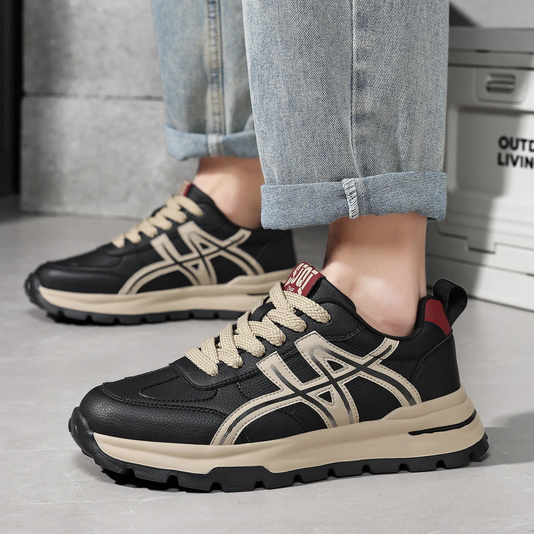 【爆款推举】新款阿甘鞋 时尚 皮面 简约 软底 轻便 潮鞋 百搭 防滑