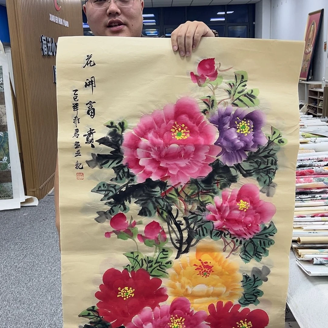 国画国画纯手绘作品