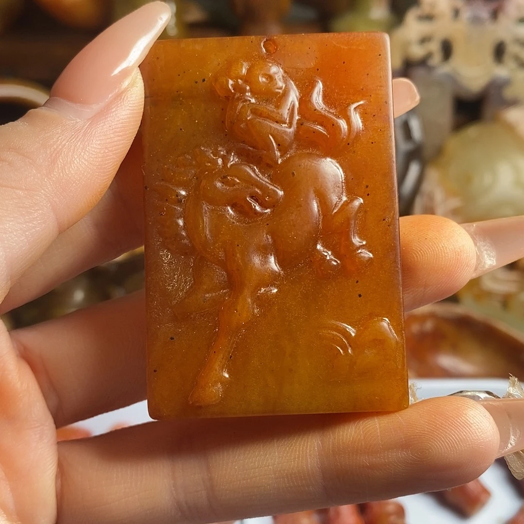 岫岩老玉（透闪石质玉）未镶嵌挂件