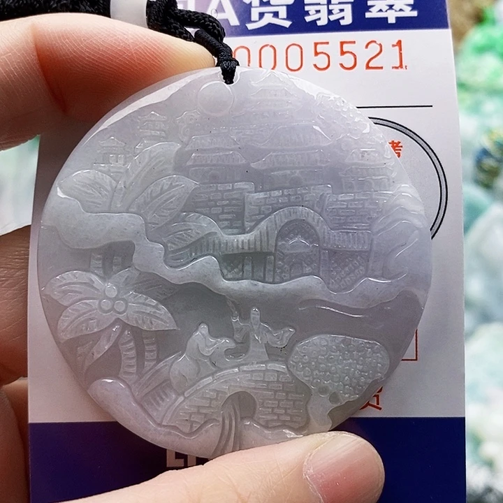 吊坠(不含链)未镶嵌翡翠